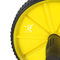 2개의 구성 가능한 바퀴와 비 미끄러짐 손잡이를 가진 힘 훈련 장비 남녀 공통 Ab 바퀴 롤러