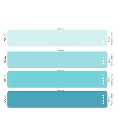 청색 라텍스는 산후 회복 저항 운동 밴드  60×50×0.4cm을 뻗칩니다